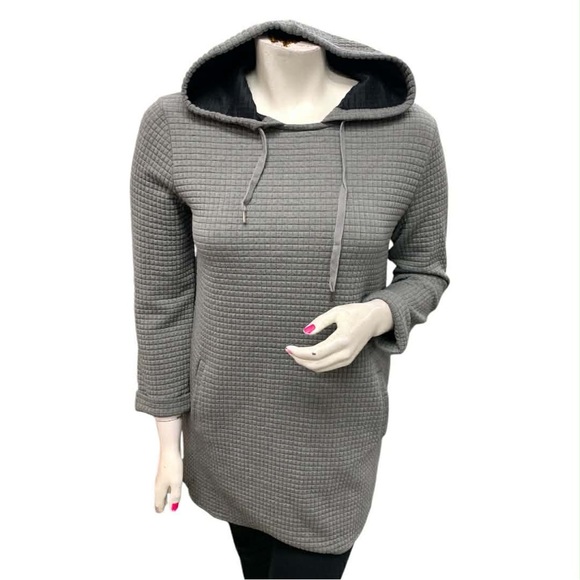 Jules & Leopold Textured Gray Hoodie Size L - Picture 1 of 1